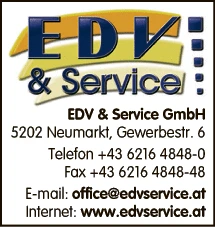 Print-Anzeige von: EDV & Service GmbH, Computer Print-Anzeige von: EDV & Service GmbH, Computer