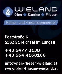 Print-Anzeige von: Wieland, Herbert, Fliesen u Plattenverlegungen