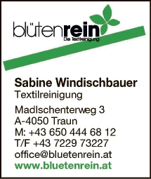 Print-Anzeige von: blütenrein 