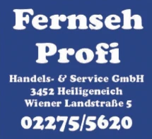 Print-Anzeige von: Fernseh Profi Handels- & Service GmbH