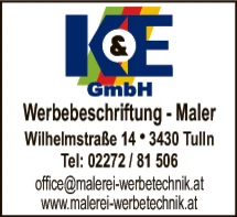 Print-Anzeige von: K & E GmbH, Malerei