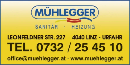Print-Anzeige von: Mühlegger GmbH, Installationsunternehmen