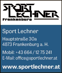 Print-Anzeige von: Sport Lechner