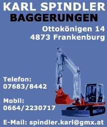 Print-Anzeige von: Spindler, Karl, Baggerungen