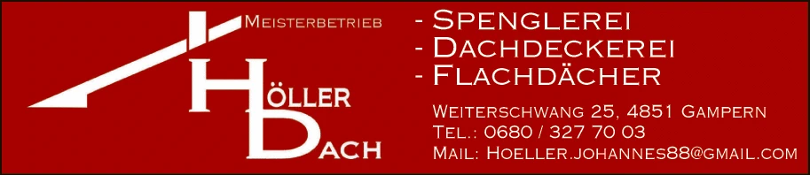 Print-Anzeige von: Höller Dach, Dachdeckerei