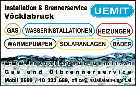 Print-Anzeige von: UEMIT Installation & Brennerservice