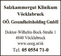 Print-Anzeige von: Salzkammergut Klinikum Vöcklabruck
