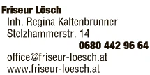 Print-Anzeige von: Friseur Lösch