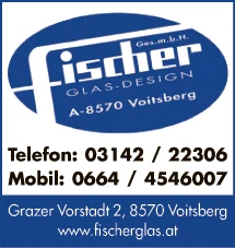 Print-Anzeige von: Fischer GesmbH, Glaserei