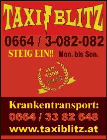 Print-Anzeige von: Taxi Blitz