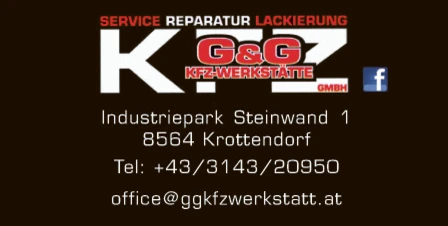 Print-Anzeige von: G&G KFZ-Werkstätte GmbH, Kfz