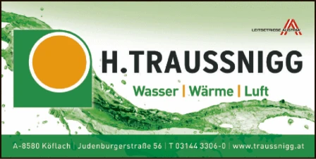 Print-Anzeige von: Traussnigg H GesmbH, Wasser