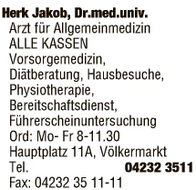 Print-Anzeige von: Herk, Jakob, Dr., Arzt f Allgemeinmedizin