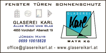 Print-Anzeige von: Glaserei Karl