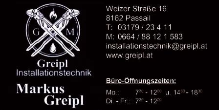 Print-Anzeige von: Greipl Installationstechnik