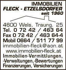 Print-Anzeige von: Etzelsdorfer, Doris, Immobilien