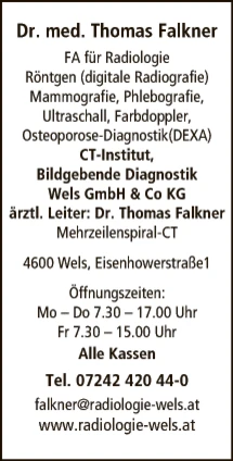 Print-Anzeige von: Dr. Thomas Falkner
