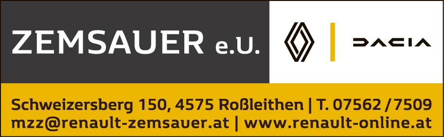 Print-Anzeige von: Zemsauer e.U., Autohaus Print-Anzeige von: Zemsauer e.U., Autohaus