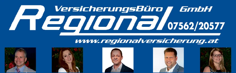 Print-Anzeige von: Regional Versicherungsbüro GmbH, Versicherung Print-Anzeige von: Regional Versicherungsbüro GmbH, Versicherung