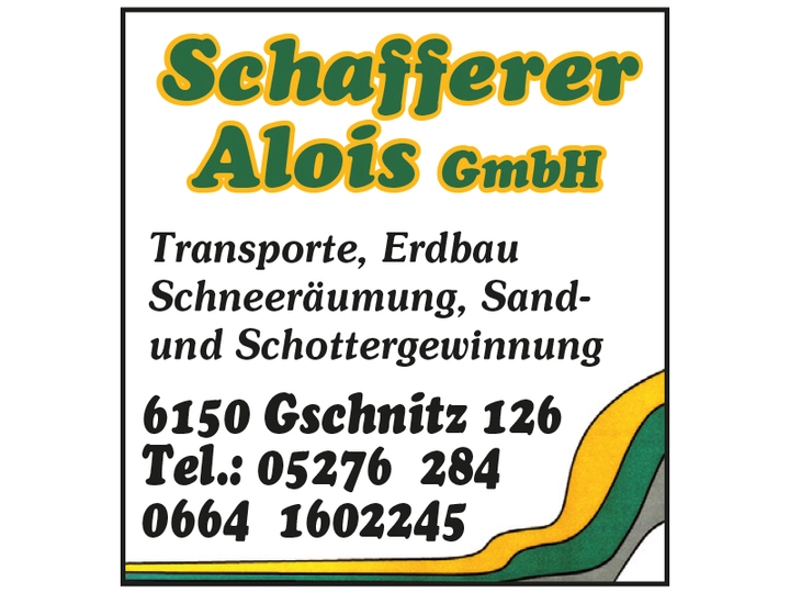 Galerie-Bild 1: Alois Schafferer GmbH. aus Gschnitz von Schafferer Alois GmbH, Transporte-Erdbau