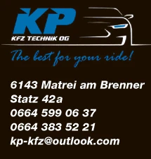 Print-Anzeige von: KP KFZ-Technik OG, KFZ Werkstätte