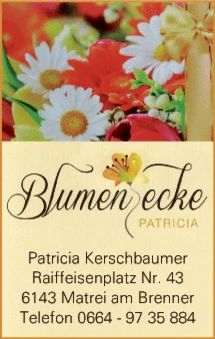 Print-Anzeige von: Blumenecke Patricia