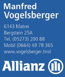 Print-Anzeige von: Vogelsberger, Manfred, Versicherungen