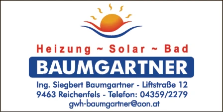 Print-Anzeige von: Baumgartner, Siegbert, Installationen