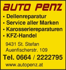 Print-Anzeige von: Penz, Michael, Auto