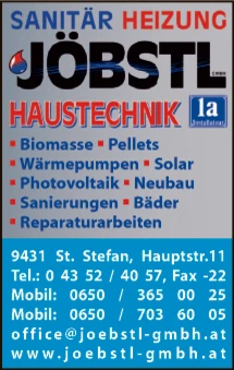 Print-Anzeige von: Jöbstl Haustechnik GmbH