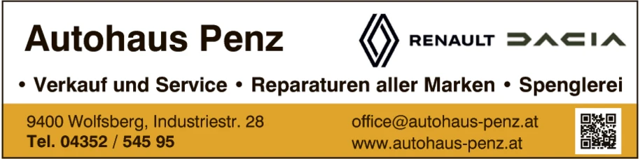Print-Anzeige von: Autohaus Penz e.U.