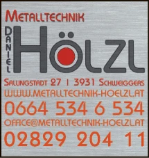 Print-Anzeige von: Hölzl, Daniel, Metalltechnik