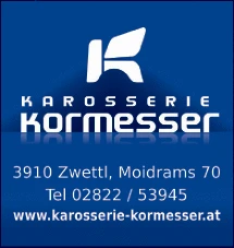 Print-Anzeige von: Karosserie Kormesser GmbH, Karosserie
