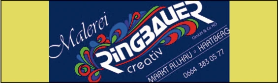 Print-Anzeige von: Malerei Ringbauer GmbH & Co KG Print-Anzeige von: Malerei Ringbauer GmbH & Co KG