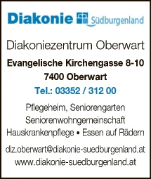 Print-Anzeige von: Diakoniezentrum Oberwart