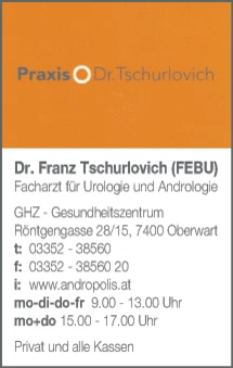 Print-Anzeige von: Tschurlovich Dr., Urologe