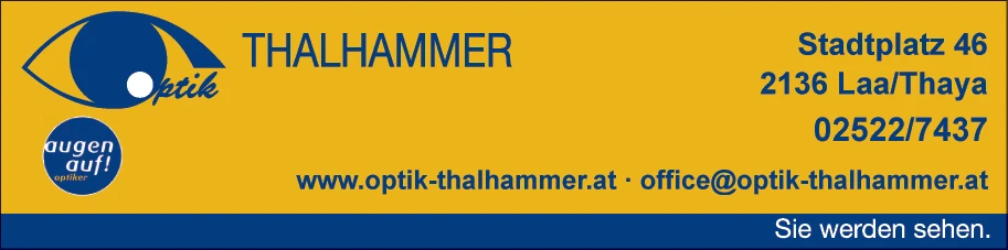Print-Anzeige von: Optik Thalhammer Print-Anzeige von: Optik Thalhammer