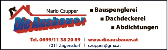 Print-Anzeige von: Die Ausbauer, Dachdecker und Spengler