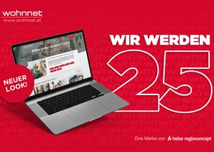Wohnnet 25 Jahre Jubiläum mit Relaunch