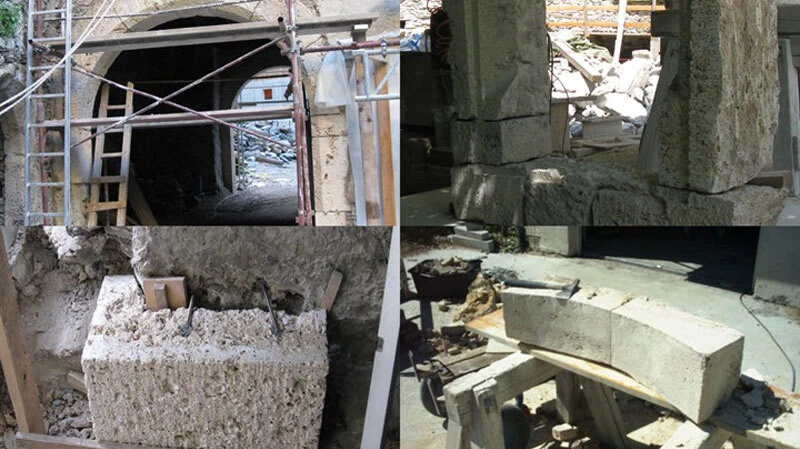 Restaurierung Gerichtsstätte und Grenzbefestigung „Alt Finstermünz“ durch Steinbildhauer & Steinmetz Martin Schwienbacher