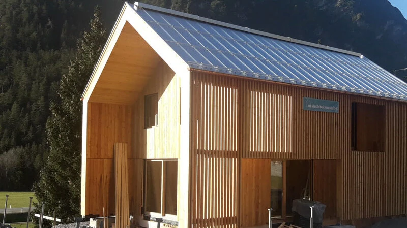 Holzhaus Reutte | Neubau Wohnhaus in Lechtal mit der Architekturstube durch Holzbau Zobl GmbH